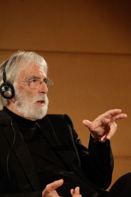 Michael Haneke, Premio Prncipe de Asturias de las Artes, protagoniza un encuentro en el campus de Humanidades del Miln en Oviedo