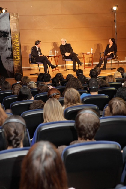 Michael Haneke, Premio Prncipe de Asturias de las Artes, protagoniza un encuentro en el campus de Humanidades del Miln en Oviedo