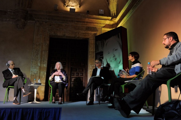 Charla de Saskia Sassen, Premio Prncipe de Asturias de Ciencias Sociales 2013, en el el Museo Arqueolgico