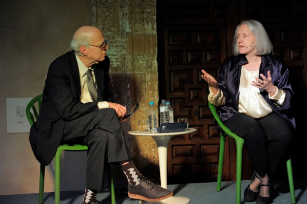 Charla de Saskia Sassen, Premio Prncipe de Asturias de Ciencias Sociales 2013, en el el Museo Arqueolgico