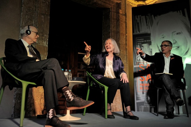 Charla de Saskia Sassen, Premio Prncipe de Asturias de Ciencias Sociales 2013, en el el Museo Arqueolgico