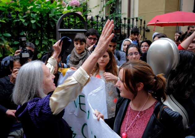 Charla de Saskia Sassen, Premio Prncipe de Asturias de Ciencias Sociales 2013, en el el Museo Arqueolgico