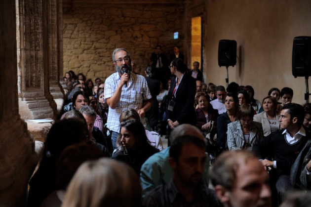 Charla de Saskia Sassen, Premio Prncipe de Asturias de Ciencias Sociales 2013, en el el Museo Arqueolgico