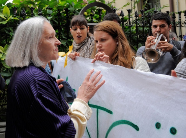 Charla de Saskia Sassen, Premio Prncipe de Asturias de Ciencias Sociales 2013, en el el Museo Arqueolgico