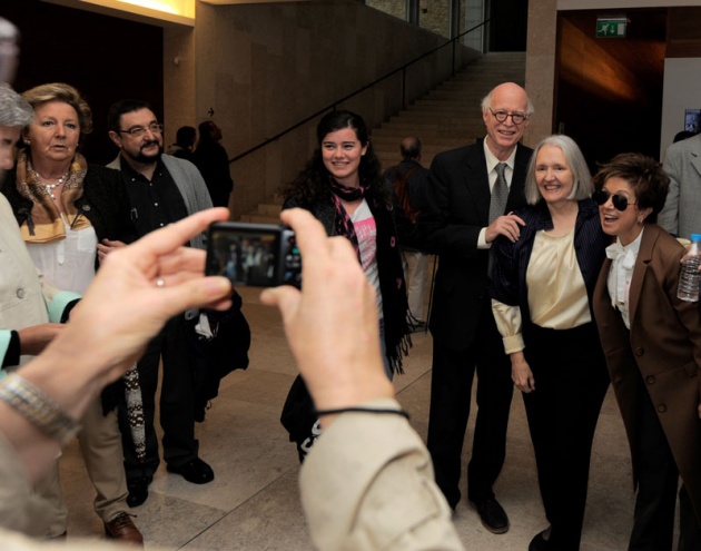 Charla de Saskia Sassen, Premio Prncipe de Asturias de Ciencias Sociales 2013, en el el Museo Arqueolgico