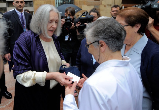 Charla de Saskia Sassen, Premio Prncipe de Asturias de Ciencias Sociales 2013, en el el Museo Arqueolgico