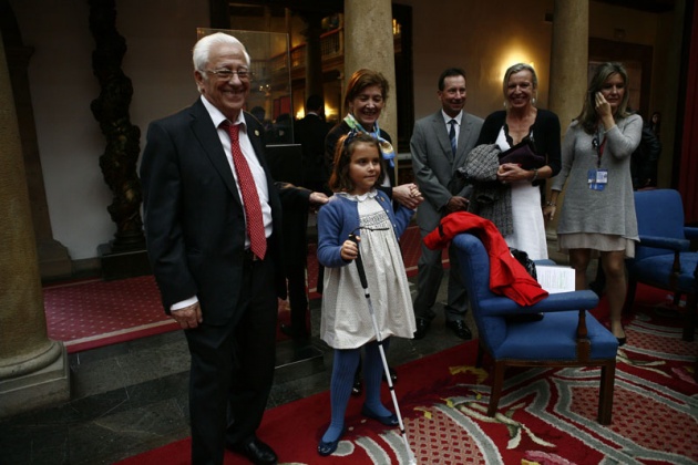 Ambiente en el Hotel de la Reconquista la maana de los Premios Prncipe de Asturias 2013