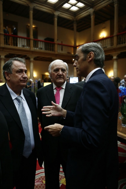 Ambiente en el Hotel de la Reconquista la maana de los Premios Prncipe de Asturias 2013