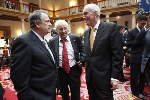 Ambiente en el Hotel de la Reconquista la maana de los Premios Prncipe de Asturias 2013