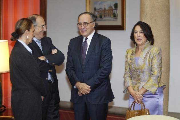 Ambiente en el Hotel de la Reconquista la maana de los Premios Prncipe de Asturias 2013