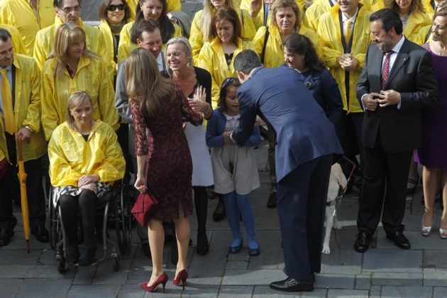 Ambiente en el Hotel de la Reconquista la maana de los Premios Prncipe de Asturias 2013