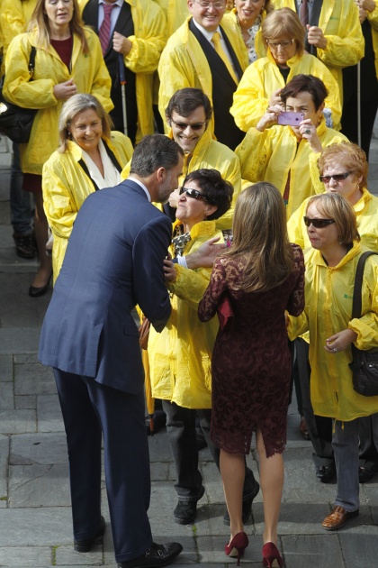 Ambiente en el Hotel de la Reconquista la maana de los Premios Prncipe de Asturias 2013