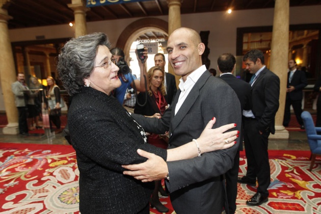 Ambiente en el Hotel de la Reconquista la maana de los Premios Prncipe de Asturias 2013