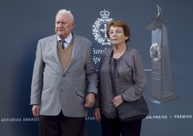 Llegada de Joseph Prez, Premio Prncipe de Asturias de las Ciencias Sociales