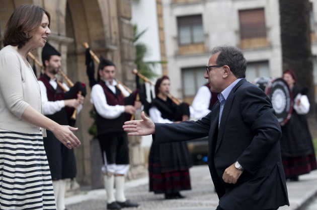 Llegada de Avelino Corma, Premio Prncipe de Asturias de Investigacin Cientfica y Tcnica