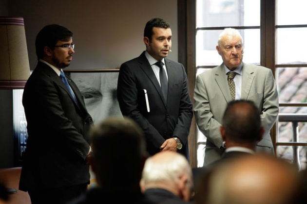 Joseph Prez, Premio Prncipe de Asturias de las Ciencias Sociales, visita Villaviciosa y Tazones