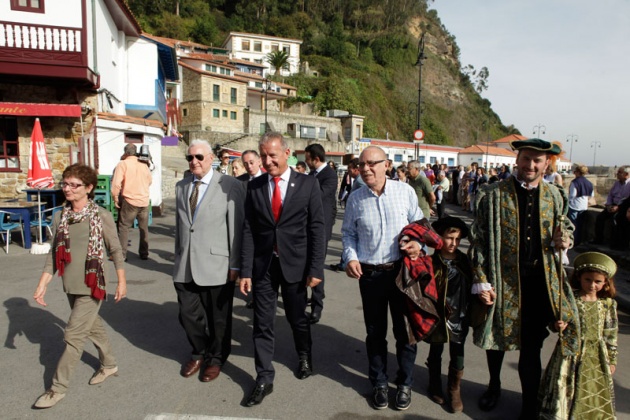 Joseph Prez, Premio Prncipe de Asturias de las Ciencias Sociales, visita Villaviciosa y Tazones