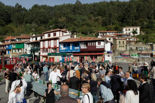 Joseph Prez, Premio Prncipe de Asturias de las Ciencias Sociales, visita Villaviciosa y Tazones