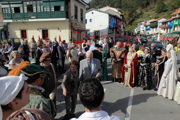 Joseph Prez, Premio Prncipe de Asturias de las Ciencias Sociales, visita Villaviciosa y Tazones