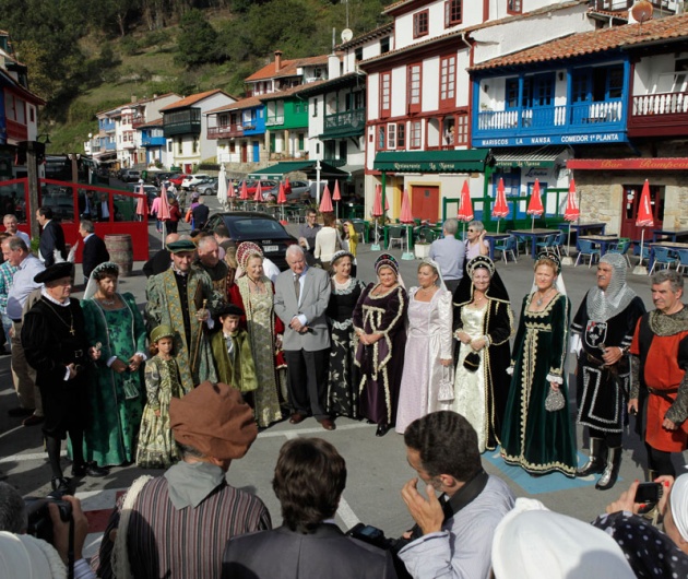 Joseph Prez, Premio Prncipe de Asturias de las Ciencias Sociales, visita Villaviciosa y Tazones