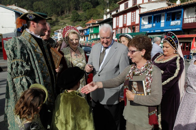 Joseph Prez, Premio Prncipe de Asturias de las Ciencias Sociales, visita Villaviciosa y Tazones