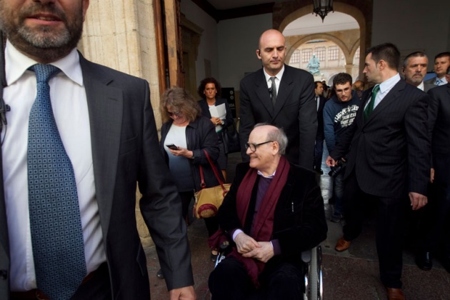 El humorista grfico ha inaugurado la exposicin "Quino por Mafalda" en el edificio Histrico de la Universidad de Oviedo