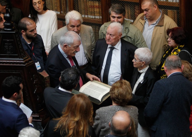 "Tazones de Historia", conversaciones con Joseph Prez: "De Judos e Inquisiciones" en la Biblioteca del Edificio Histrico de la Universidad de Oviedo