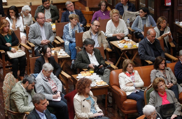 "Tazones de Historia", conversaciones con Joseph Prez: "De Judos e Inquisiciones" en la Biblioteca del Edificio Histrico de la Universidad de Oviedo