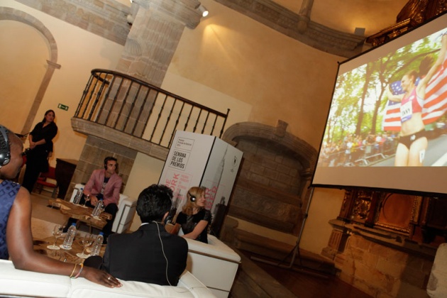 "Podis ser los mejores del mundo", asegura Wittenberg en su encuentro con un centenar de jvenes atletas gijoneses