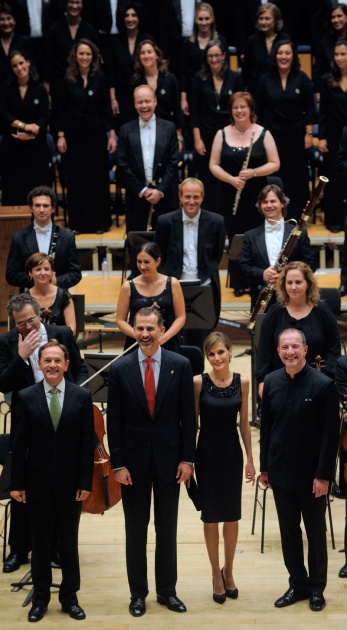 Llegada de los Reyes a Oviedo para la entrega de los Premios "Prncipe de Asturias" 2014