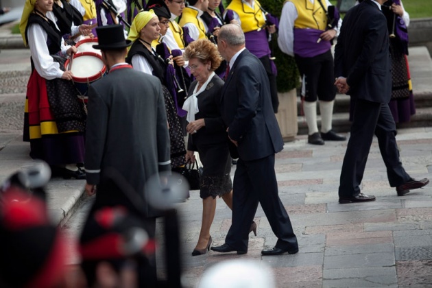 Ambiente el el hotel de la Reconquista en la maana de los premios "Prncipe de Asturias" 2014