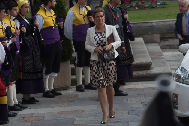 Ambiente el el hotel de la Reconquista en la maana de los premios "Prncipe de Asturias" 2014