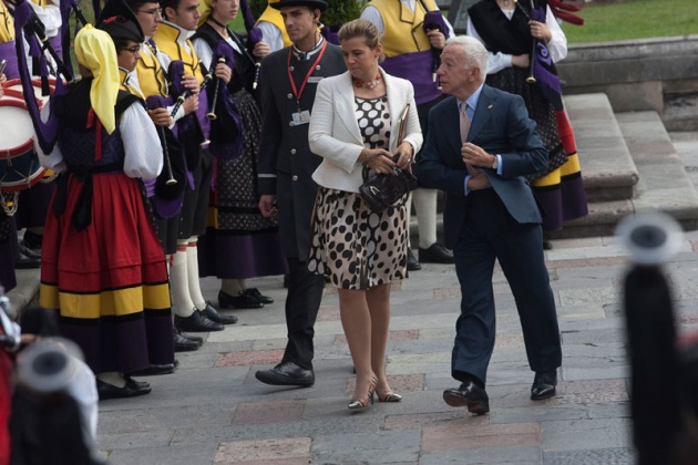 Ambiente el el hotel de la Reconquista en la maana de los premios "Prncipe de Asturias" 2014