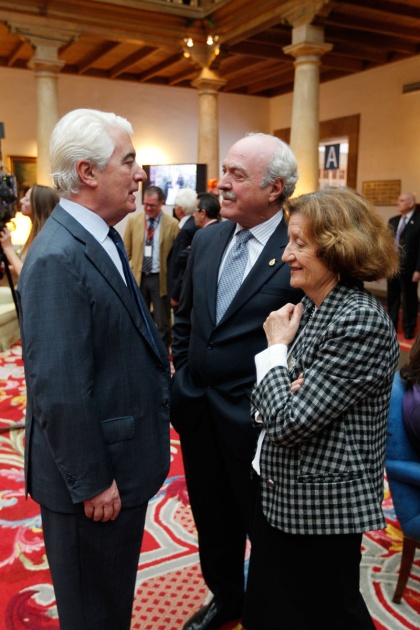 Ambiente el el hotel de la Reconquista en la maana de los premios "Prncipe de Asturias" 2014