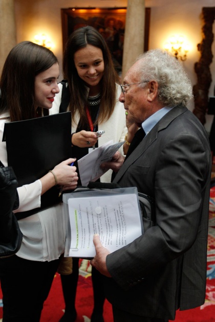 Ambiente el el hotel de la Reconquista en la maana de los premios "Prncipe de Asturias" 2014