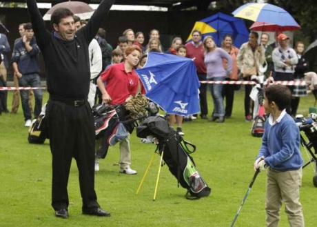 Olazbal destaca en Gijn el gran futuro del golf asturiano en categora femenina