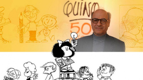 Quino, creador de Mafalda, "Prncipe" de Comunicacin