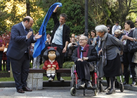 Mafalda ya vigila el estanque del Campo